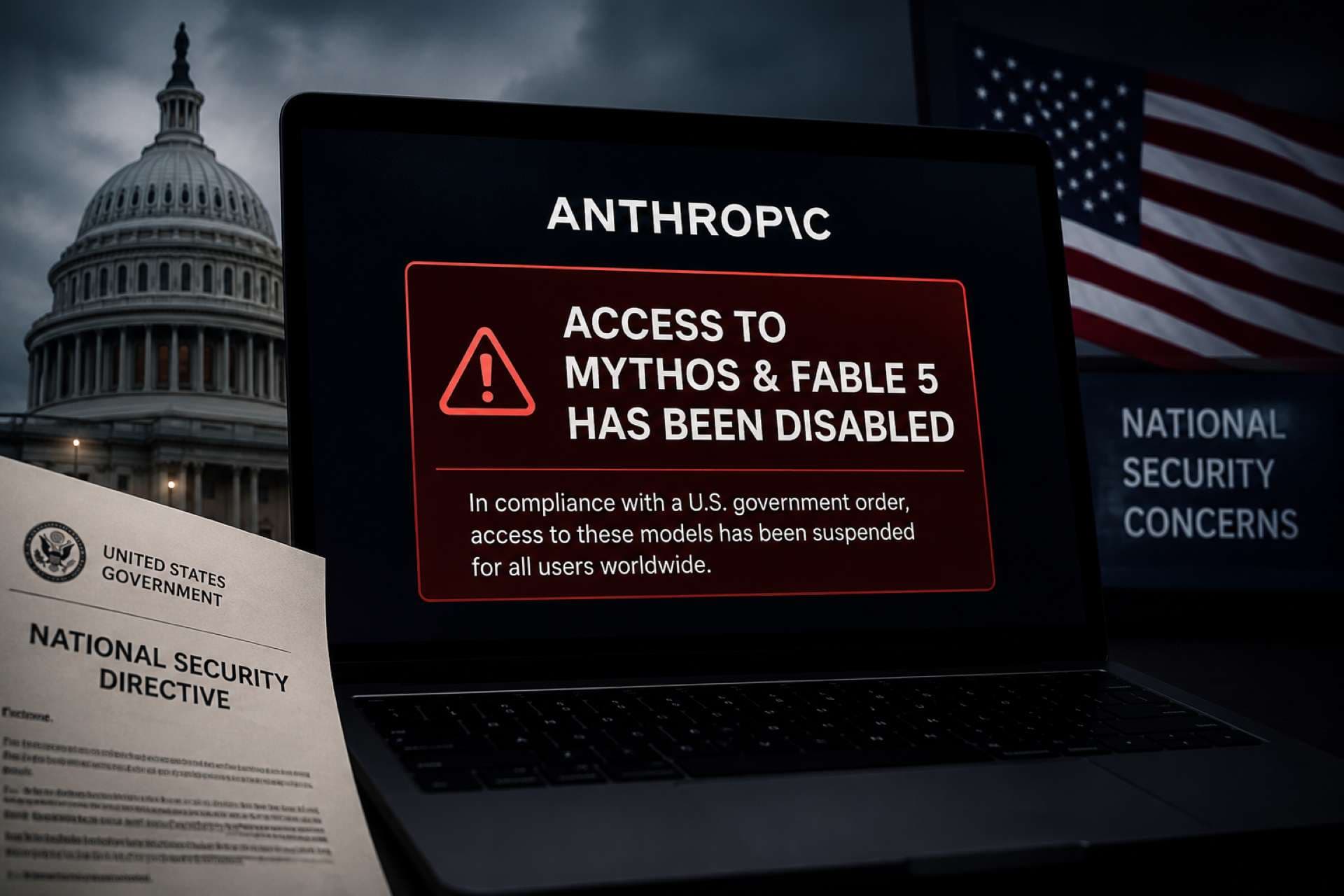 Why the U.S. Forced Anthropic to Shut Down Its Most Advanced AI Models
